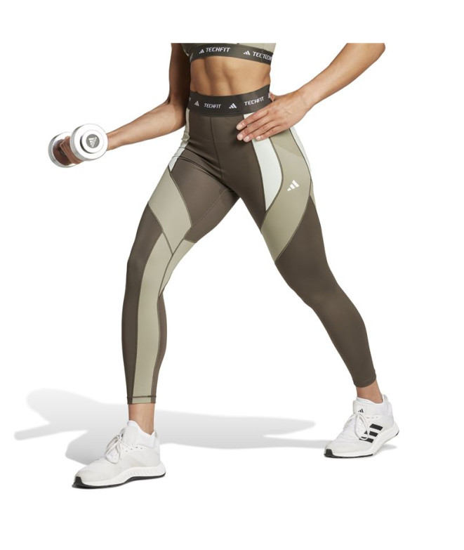 Mallas de Fitness adidas Techfit 7/8 Colorblock...