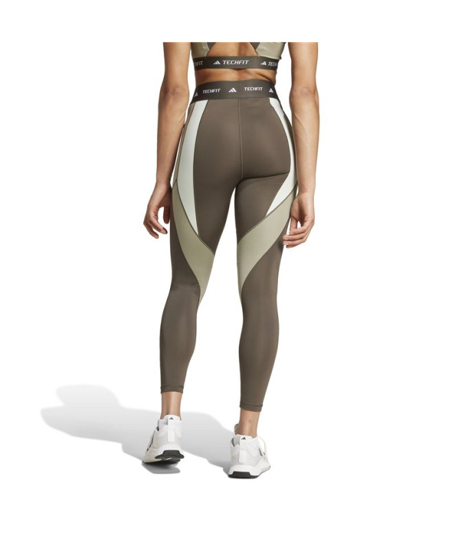 Mallas de Fitness adidas Techfit 7/8 Colorblock...