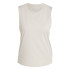 Camiseta Fitness adidas Mulher de Studio Beige