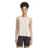 Camiseta Fitness adidas Mulher de Studio Beige