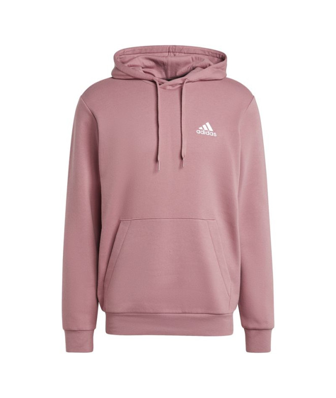 Sweat adidas Homme Essentials - Sweat à capuche en polaire - Rose