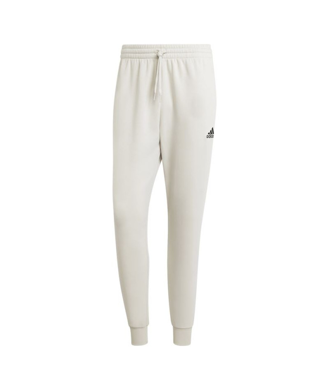 Calça adidas Homem Essentials Fleece Regular Tapered Beige