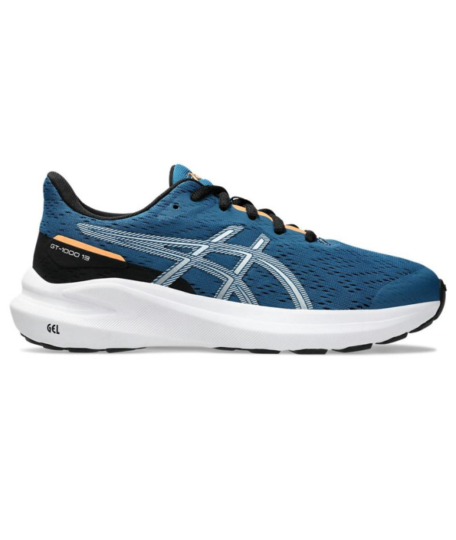 Zapatillas de Running ASICS Gt-1000 13 Gs Infantil Azul Marino