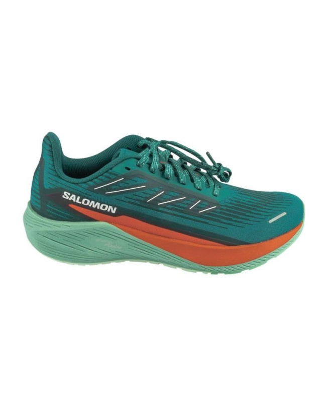 Chaussures trail Salomon par Aero Blaze 2 Green Homme