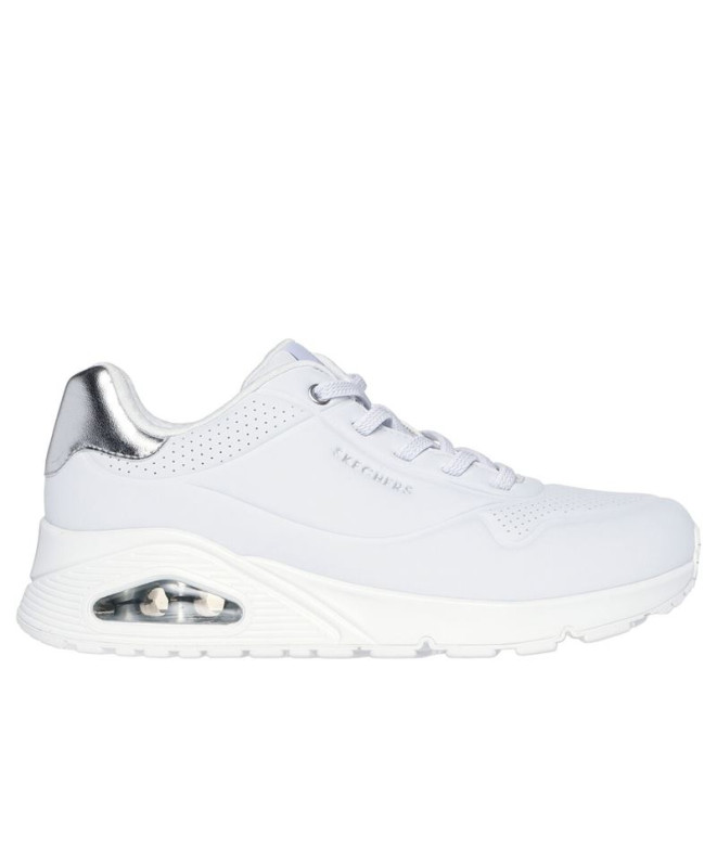 Zapatillas Skechers Uno Blanco Mujer