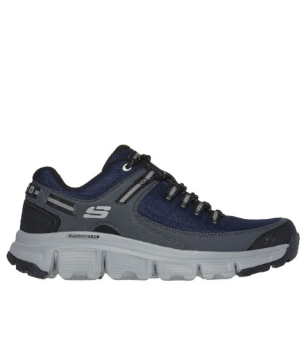 Sapatilhas Skechers Homem Cimeiras em - Upper D Azul/Cinza