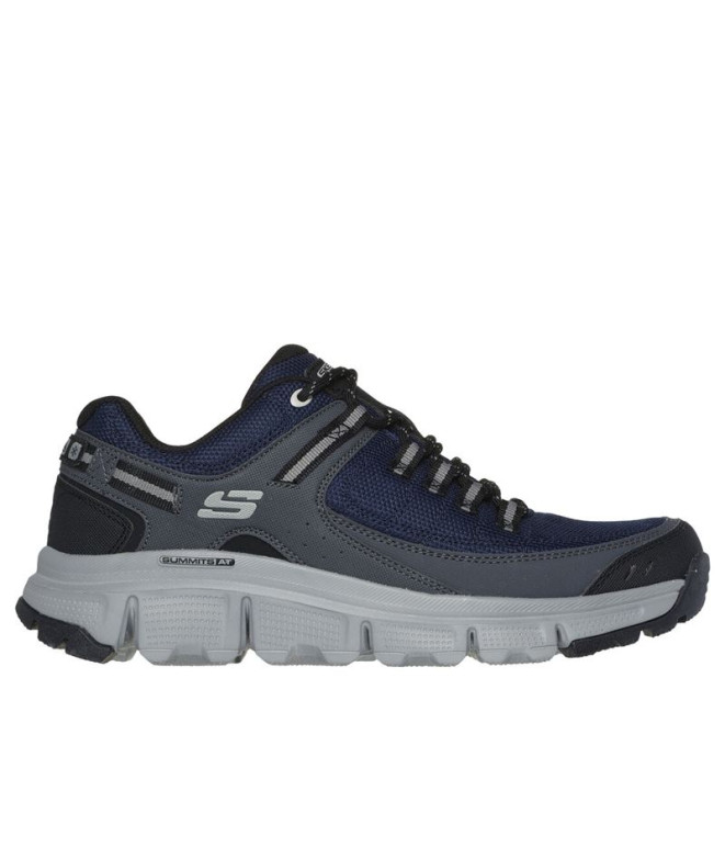 Zapatillas Skechers Summits At - Upper D Hombre Azul/Gris
