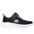 Chaussures Skechers Wave 92 Light Black Fille