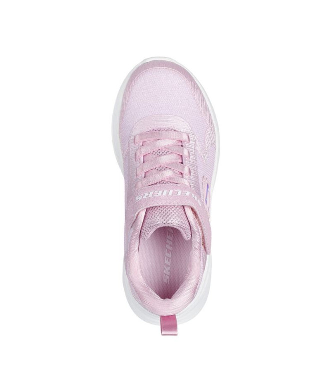 Chaussures Skechers Wave 92 Rose clair Fille