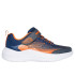 Zapatillas Skechers Microspec Advance Azul/Naranja Niño