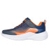 Zapatillas Skechers Microspec Advance Azul/Naranja Niño