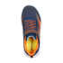 Zapatillas Skechers Microspec Advance Azul/Naranja Niño