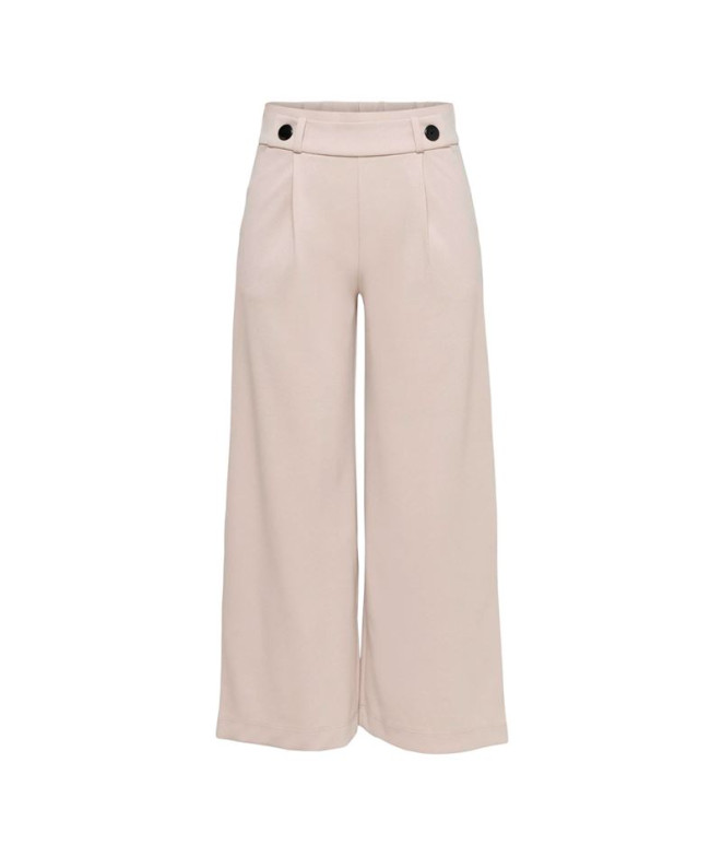 Pantalons Only Wide New Ankle Chateau Gray Femme