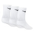 Chaussettes Nike Pack Enfant Basic Crew 3Pk Blanc