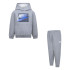 Conjunto Nike Nsw Gradient Futura Pullover Niño Gris