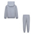 Conjunto Nike Nsw Gradient Futura Pullover Niño Gris
