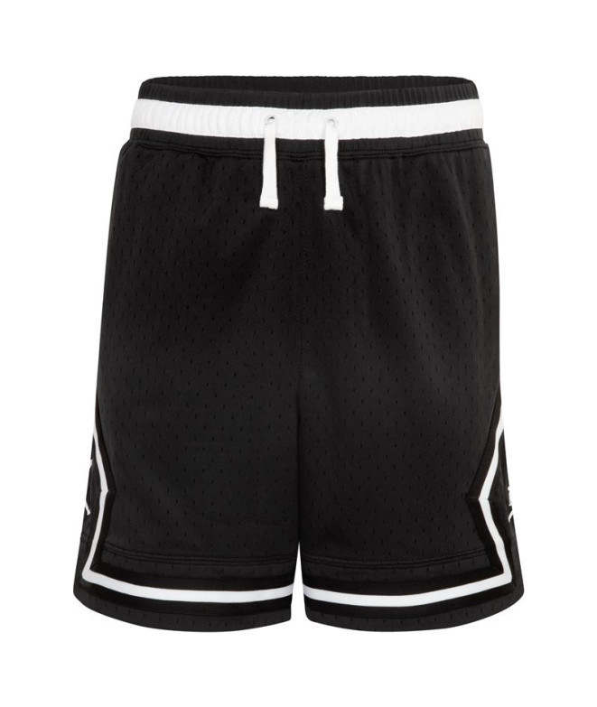 Pantalón Jordan Mj Df Sport Diamond Short Niño Negro