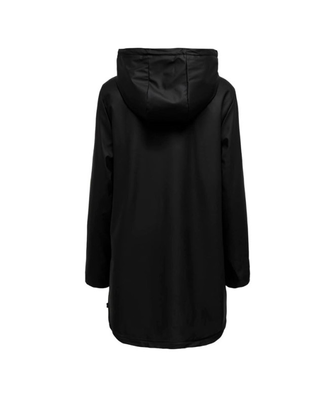 Veste Only sally Imperméable Noir Femme