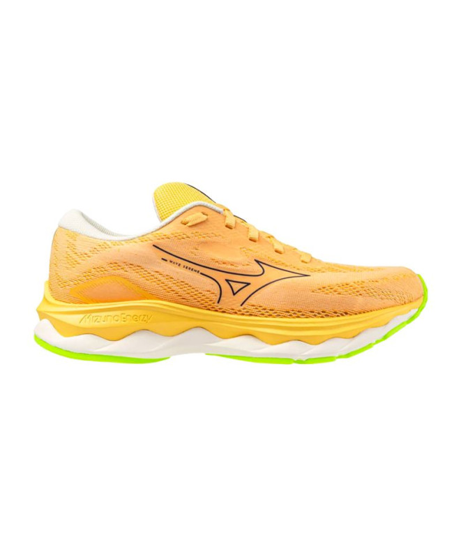 Chaussures Running Mizuno Femme par Wave Serene Orange Yellow