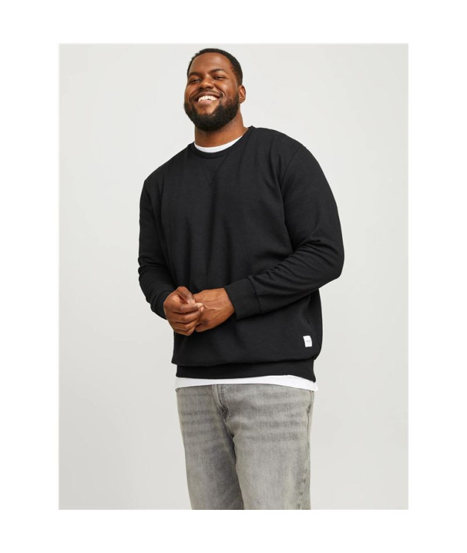 Sudadera Jack and Jones ebasic Black Hombre