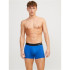 Calzoncillos Jack and Jones Jaclucas Bamboo 3 Pack Nautical Blue Hombre