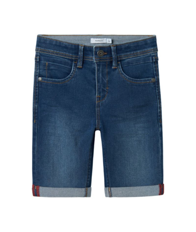 Calça Name it msilaslim Dnm L 2272-Tx Medium Blue Denim Menino