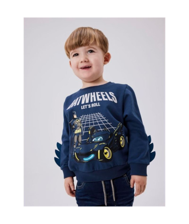 Sweat name it mjuice Batwheels Dark Denim Enfant