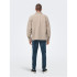 Camisa Only & Sons ash Ovr Woolen Look Pkt Chinchilla Homem