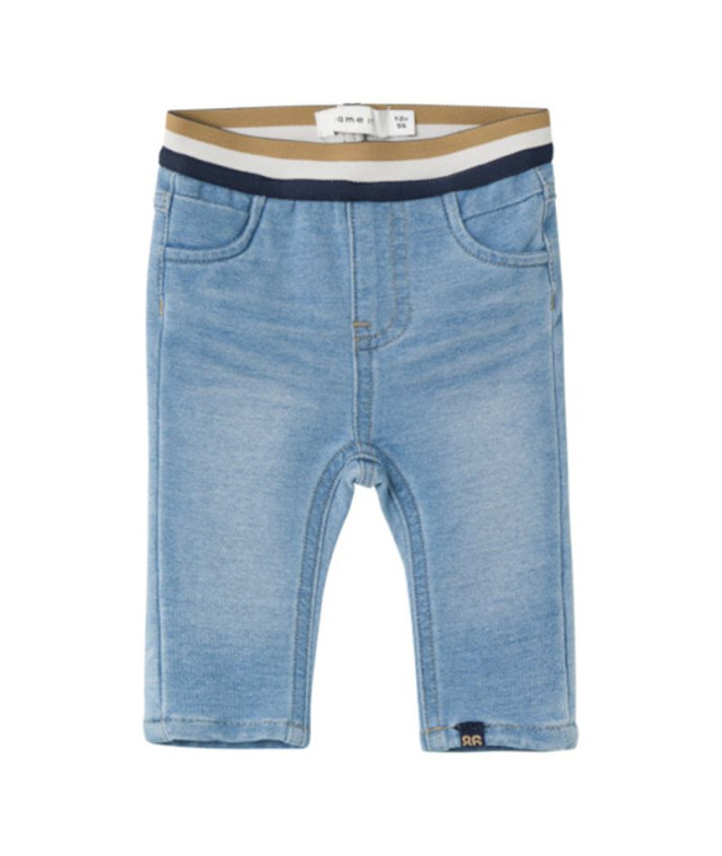 Calça name it msilas Slim 7025 Tr Light Blue Denim Bebês