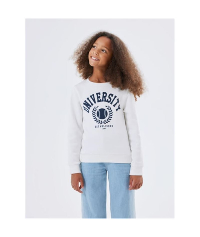 Sudadera name it tille White Alyssum Bebés