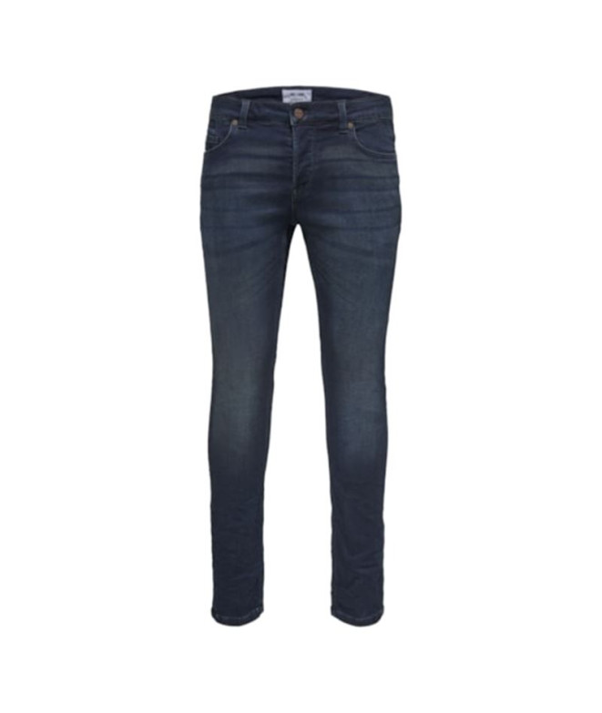 Calças de ganga Only & Sons tear Slim Db Jog 3631 Pim Blue Denim Homem