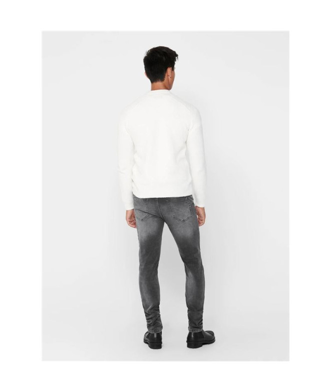 Vaqueros Only & Sons loom Slim 7103 Hombre Grey...