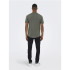 T-shirt Only & Sons benne Longy Nf 7822 Castor Gray Homme