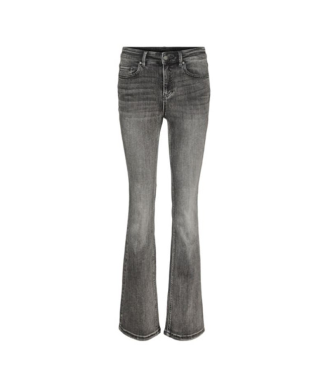 Jeans Vero Moda Flash Flared Jeans Li213 Medium Grey Denim Femme