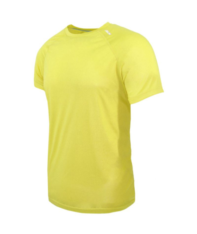 T-shirt Joluvi Argent Jaune fluo /Jaune Enfant