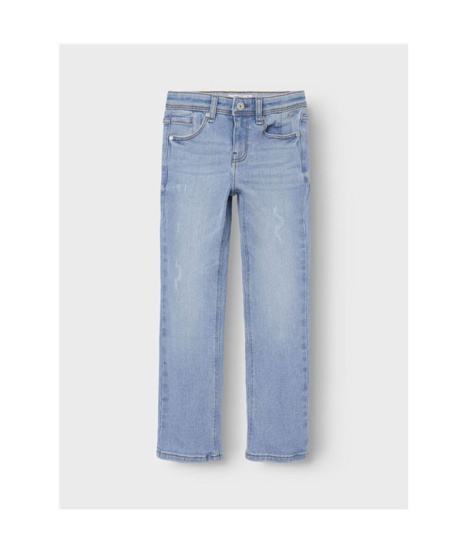 Pantalon Name it mryan Jean droit 2520-El Denim bleu clair Enfant