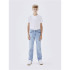 Calça Name it mryan Straight Jeans 2520-El Ganga azul clara Infantil
