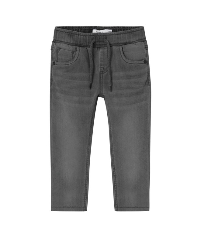 Calça Infantil Name it mryan Slim Sweans Jeans 2472-Th Ganga cinzenta média