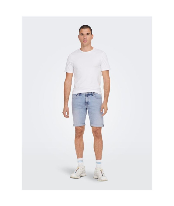 Pantalón Only & Sons Onsply Lb 5189 Light Blue...