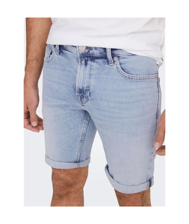 Pantalón Only & Sons Onsply Lb 5189 Light Blue...