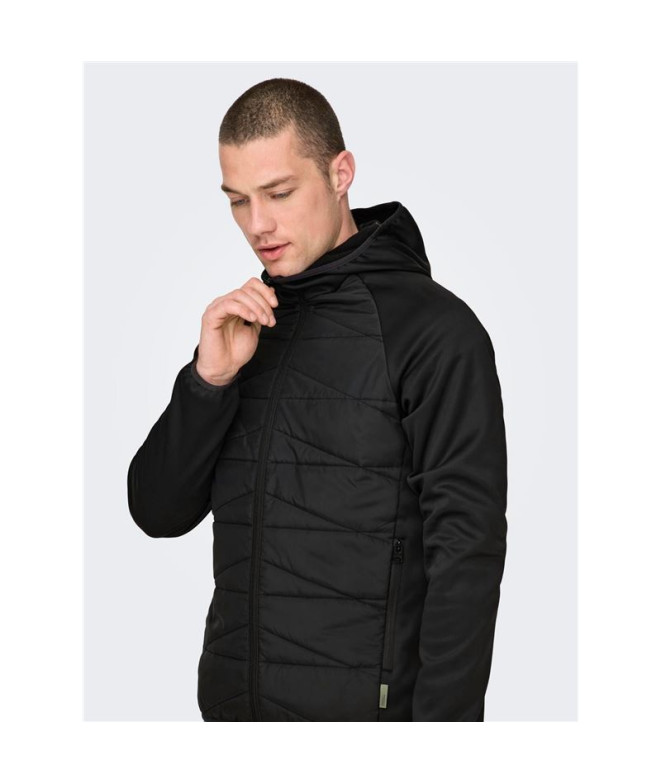 Veste Only & Sons Onslan Mix Otw Noir Homme