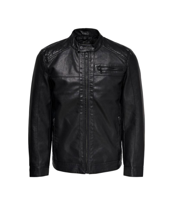 CasacoOnly & Sons al Pu Preto Homem