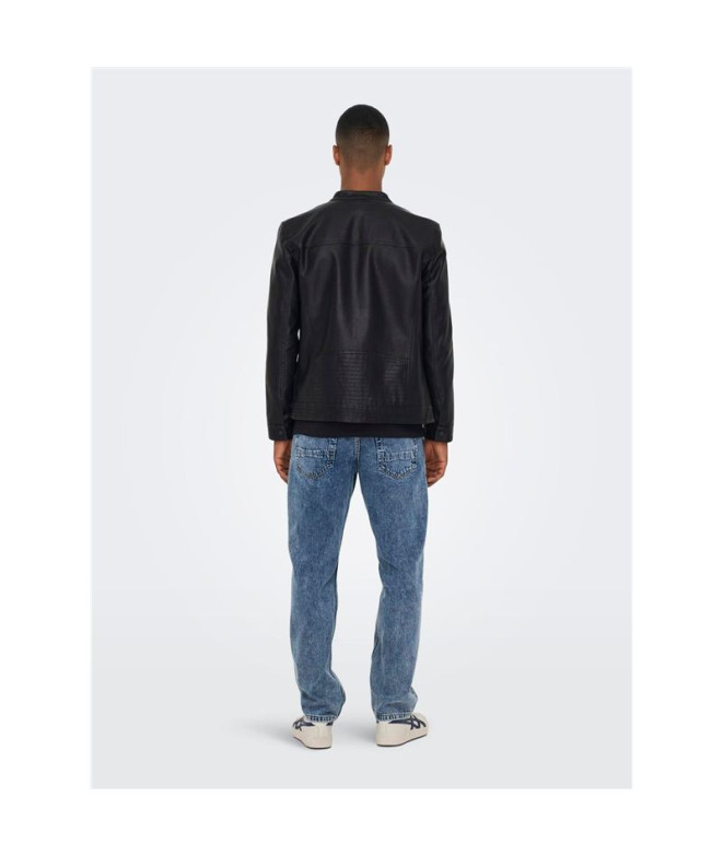 ChaquetaOnly & Sons al Pu Black Hombre