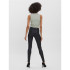 Calça Vero Moda seven Nwsmooth Coated Pt Petite Preto Mulher