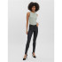Calça Vero Moda seven Nwsmooth Coated Pt Petite Preto Mulher