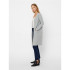 Cárdigan Vero Moda doffy Long Open Cardin Light Grey Melange Mujer
