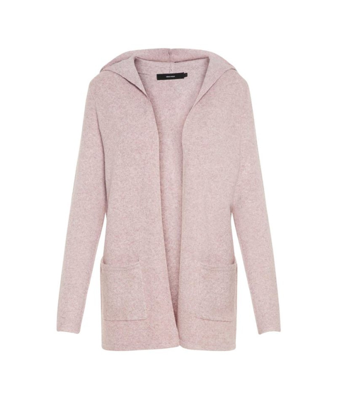 Cardigan Vero Moda doffy Open Hood Cardin Woodrose Femme