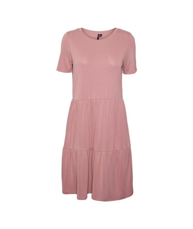 Robe Vero Moda filli Calia Nostalgia Rose Femme