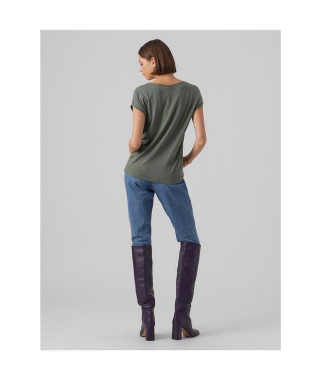 Camiseta Vero Moda ava Plains Laurel Wreath Mujer