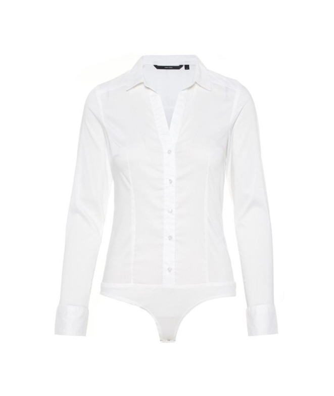 Camisa Tanga Vero Moda lady G-String New Snow White Mulher